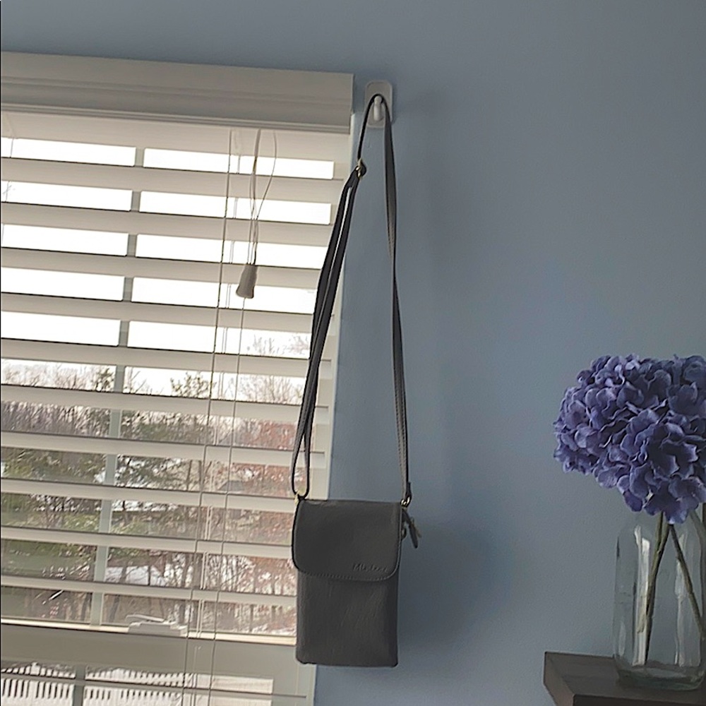 Grey purse